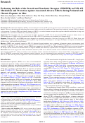 Cover page: Evaluating the Role of the Steroid and Xenobiotic Receptor (SXR/PXR) in PCB-153 Metabolism and Protection against Associated Adverse Effects during Perinatal and Chronic Exposure in Mice