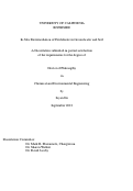 Cover page: In-Situ Bioremediation of Perchlorate in Groundwater and Soil