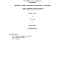 Cover page: Supplemental Reading Interventions Implemented by Paraeducators