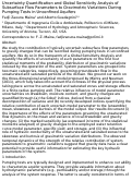 Cover page: Uncertainty Quantification and Global Sensitivity Analysis of Subsurface Flow Parameters to Gravimetric Variations During Pumping Tests in Unconfined Aquifers