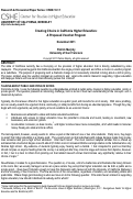 Cover page: Creating Choice in California Higher Education: A Proposed Voucher Program