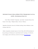 Cover page: Individualized texting for adherence building (iTAB) for methamphetamine users living with HIV: A pilot randomized clinical trial