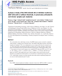 Cover page: A phase 2 study of the BH3 mimetic BCL2 inhibitor navitoclax (ABT-263) with or without rituximab, in previously untreated B-cell chronic lymphocytic leukemia