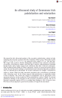 Cover page: An ultrasound study of Connemara Irish palatalization and velarization