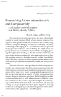 Cover page: Researching Asians Internationally and Comparatively: Looking beyond Melting Pots and Ethnic Identity Politics