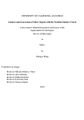 Cover page: Analysis and Generation of Music Signals with the Variable Markov Oracle