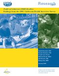 Cover page: Profile of California's HMO Enrollees: Findings from the 2001 California Health Interview Survey