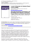 Cover page: Generating Vocabulary Knowledge for At-Risk Middle School Readers: Contrasting Program Effects and Growth Trajectories