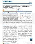 Cover page: Mn(II), Fe(II), and Co(II) Aryloxides: Steric and Dispersion Effects and the Thermal Rearrangement of a Cobalt Aryloxide to a Co(II) Semiquinone Complex