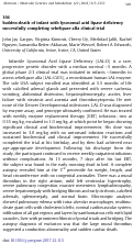 Cover page: Sudden-death of infant with lysosomal acid lipase deficiency successfully completing sebelipase alfa clinical trial