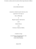 Cover page: El sonido y la cultura aural en la narrativa del fin de siglo diecinueve en México.