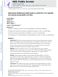 Cover page: Impulsivity-Related Personality Traits as Predictors of E-Cigarette Use among Young Adults over Time