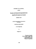 Cover page: Dynamic anad Stochastic Routing Optimization: Algorithm Development Analysis