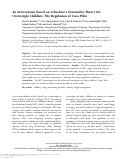 Cover page: An Intervention Based on Schachter’s Externality Theory for Overweight Children: The Regulation of Cues Pilot