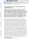 Cover page: Genetic imaging consortium for addiction medicine: From neuroimaging to genes.