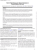 Cover page: Part II: Risk Factors for Stress Fractures in Female Military Recruits.