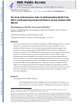 Cover page: The Role of Noninvasive Tests for Differentiating NASH From NAFL and Diagnosing Advanced Fibrosis Among Patients With NAFLD