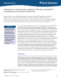 Cover page: Oncogenic role and therapeutic targeting of ABL-class and JAK-STAT activating kinase alterations in Ph-like ALL.