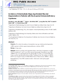 Cover page: Incidence of Intermediate-stage Age-related Macular Degeneration in Patients With Acquired Immunodeficiency Syndrome