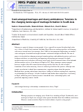 Cover page: Semi-arranged marriages and dowry ambivalence: Tensions in the changing landscape of marriage formation in South Asia