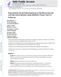 Cover page: Glaucomatous Visual Field Progression in the African Descent and Glaucoma Evaluation Study (ADAGES): Eleven Years of Follow-up