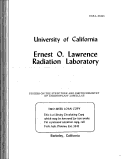 Cover page: STUDIES ON THE STRUCTURE AND PHOTOCHEMISTRY OF CHLOROPLAST LAMELLAE