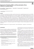 Cover page: Regenerative Potential of DPSCs and Revascularization: Direct, Paracrine or Autocrine Effect?