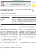 Cover page: Confederated modular differential equation APIs for accelerated algorithm development and benchmarking