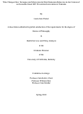 Cover page: Who Changes How: Strategies and Motivation for Risk Reduction Behaviors in the Context of an Economic-based HIV Prevention Intervention in Tanzania