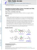 Cover page: Expanding the Strained Alkyne Toolbox: Generation and Utility of Oxygen-Containing Strained Alkynes