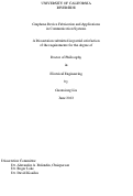 Cover page: Graphene Device Fabrication and Applications in Communication Systems