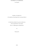 Cover page: Analysis and Application of Graph-Based Semi-Supervised Learning Methods