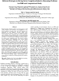 Cover page: Different Strategies in Solving Series Completion Inductive Reasoning Problems: An fMRI and Computational Study