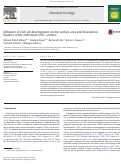 Cover page: Influence of etch pit development on the surface area and dissolution kinetics of the orthoclase (001) surface