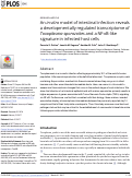 Cover page: An in vitro model of intestinal infection reveals a developmentally regulated transcriptome of Toxoplasma sporozoites and a NF-κB-like signature in infected host cells