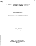 Cover page: Econometric analysis of imperfect competition and implications for trade research