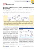 Cover page: Importance of Off-Cycle Species in the Acid-Catalyzed Aza-Piancatelli Rearrangement