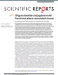 Cover page: Oligonucleotide conjugated multi-functional adeno-associated viruses