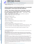 Cover page: Artificial intelligence-assisted digital pathology for non-alcoholic steatohepatitis: current status and future directions.