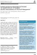 Cover page: Genital and Inverse/Intertriginous Psoriasis: An Updated Review of Therapies and Recommendations for Practical Management