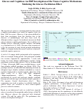 Cover page: Glucose and Cognition: An ERP Investigation of the Neuro-Cognitive Mechanisms Mediating the Glucose Facilitation Effect