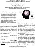 Cover page: Text Matters but Speech Influences:A Computational Analysis of Syntactic Ambiguity Resolution