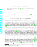 Cover page: The Dirichlet isospectral problem for trapezoids