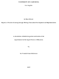 Cover page: In Their Words: Reports of Teacher Learning through Writing Curriculum Development and Implementation