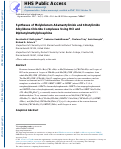 Cover page: Syntheses of Molybdenum Adamantylimido and t‑Butylimido Alkylidene Chloride Complexes Using HCl and Diphenylmethylphosphine