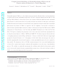 Cover page: Computational Modeling of Channelrhodopsin-2 Photocurrent Characteristics in Relation to Neural Signaling