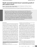 Cover page: Death-associated protein kinase 1 promotes growth of p53-mutant cancers