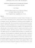 Cover page: Statistical distributions of earthquake numbers: consequence of branching process