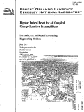 Cover page: Bipolar Pulsed Reset for AC Coupled Charge-Sensitive Preamplifiers