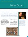 Cover page: 11. Patient Stories